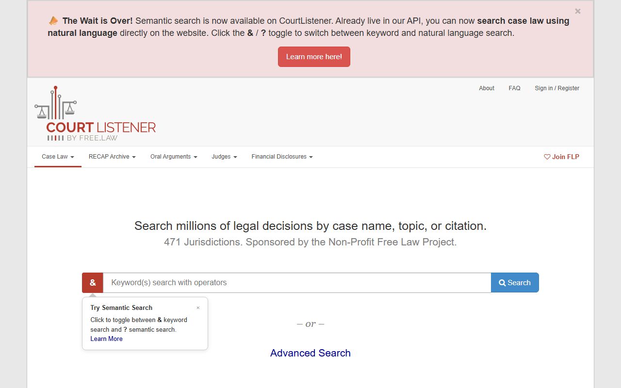 Mercer County court records research on CourtListener public legal database